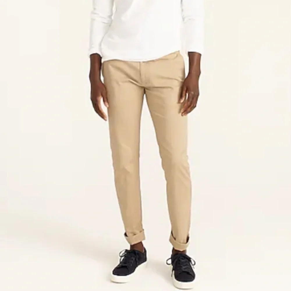 J crew 484 slim fit stretch chino pants khaki tan